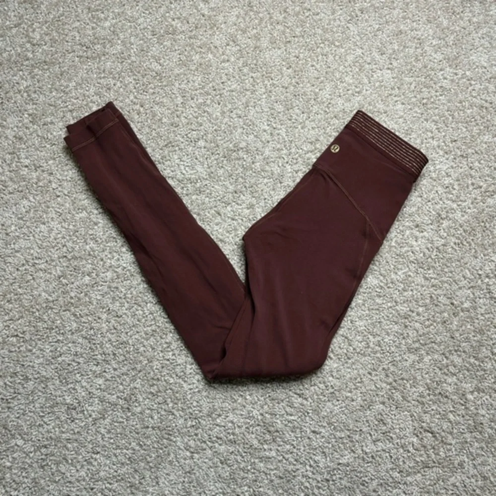 Lululemon Principal Dancer Golden Lining Tight *28